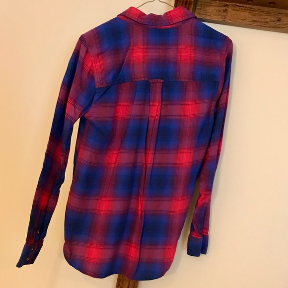 AEO Vintage Boyfriend Flannel - Picture 3 of 4